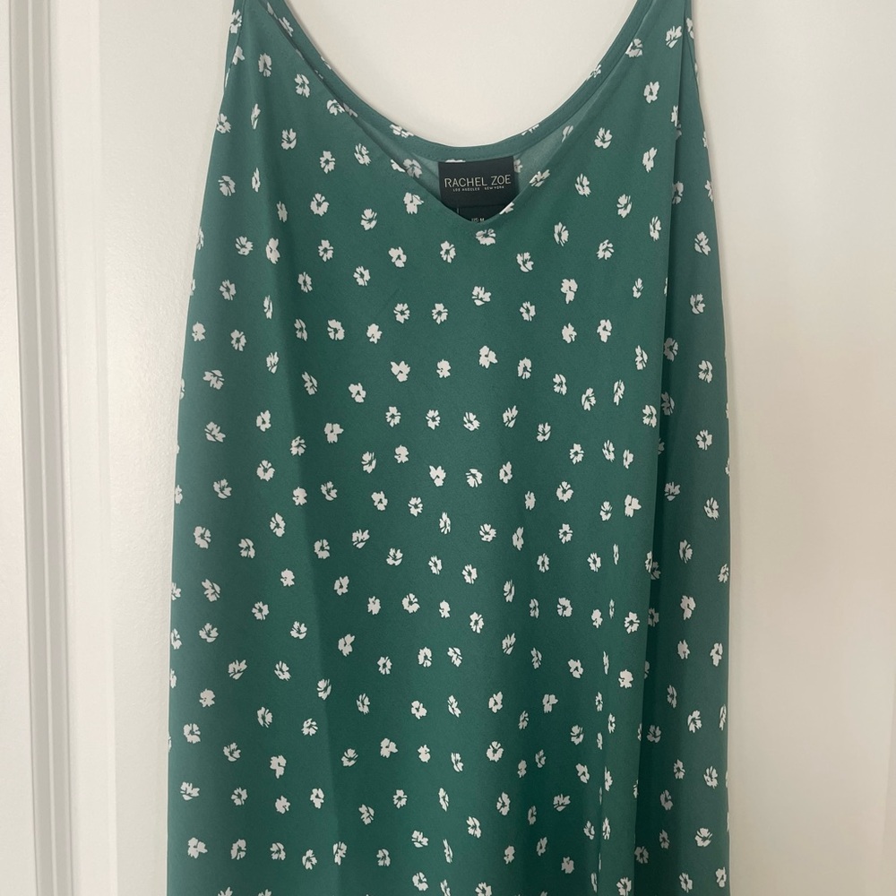 Rachel Zoe Teal and White Floral Skirt